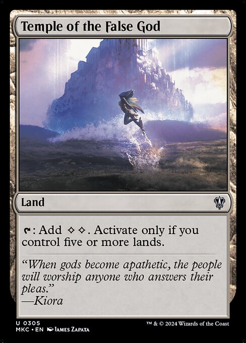 Temple of the False God (305) [Murders at Karlov Manor Commander]