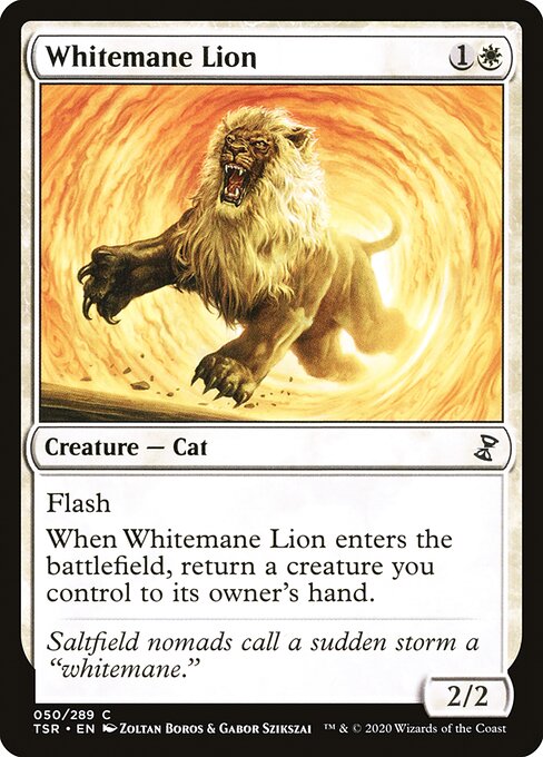 Whitemane Lion (50) [Time Spiral Remastered]