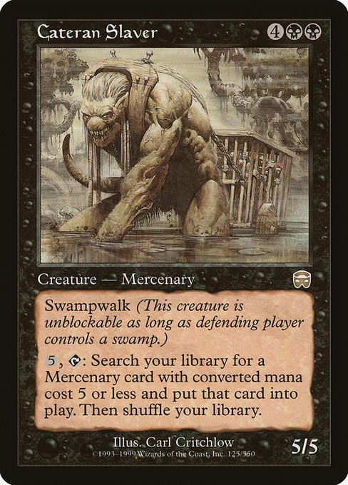 Cateran Slaver (125) [Mercadian Masques]