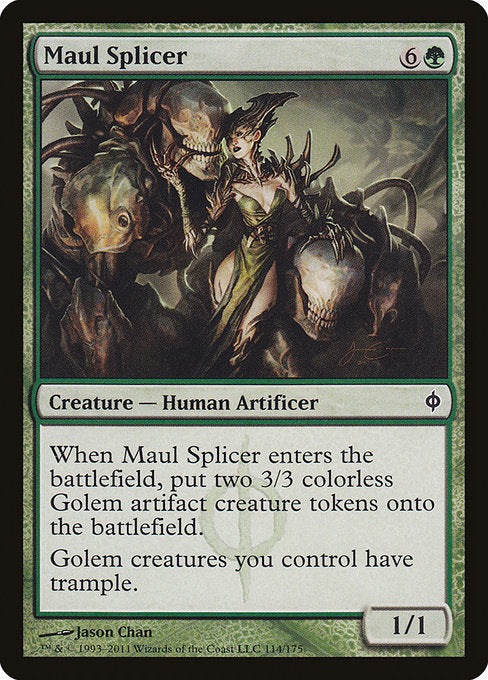 Maul Splicer (114) [New Phyrexia]