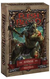 Flesh and Blood Heavy Hitters Rhinar Blitz Deck image 0