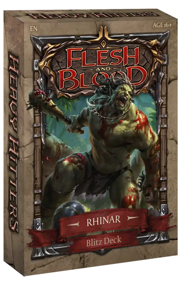 Flesh and Blood Heavy Hitters Rhinar Blitz Deck image 0