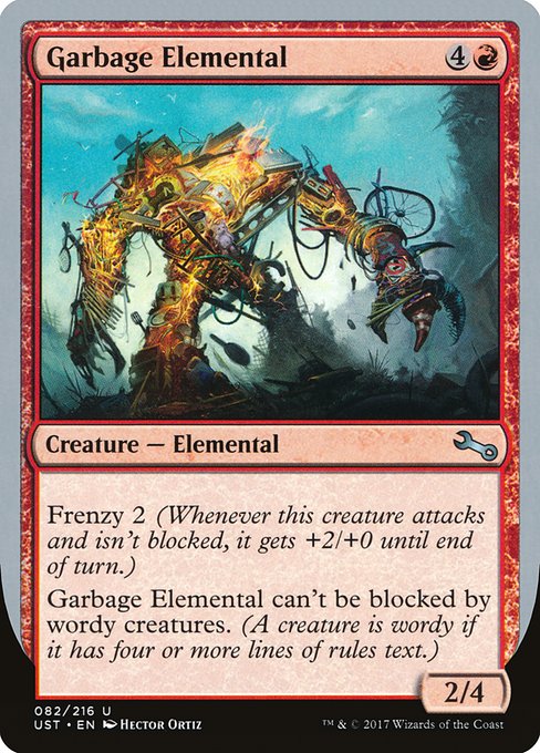 Garbage Elemental (82a) [Unstable]
