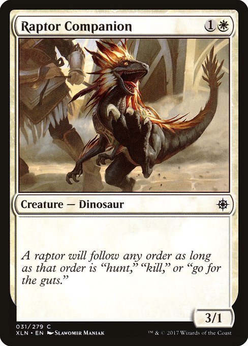 Raptor Companion (31) [Ixalan]