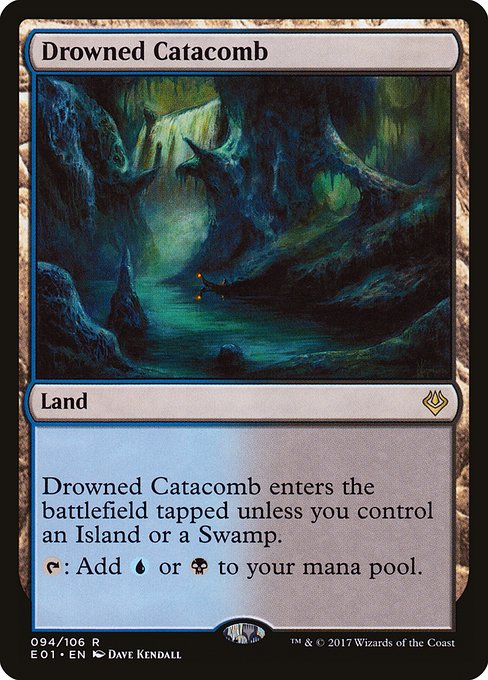 Drowned Catacomb (94) [Archenemy: Nicol Bolas]