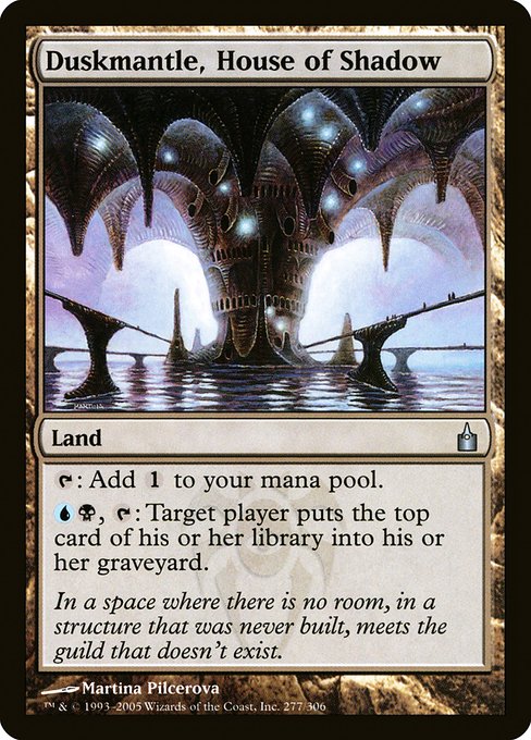 Duskmantle, House of Shadow (277) [Ravnica: City of Guilds]