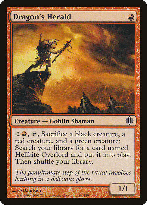 Dragon's Herald (98) [Shards of Alara]