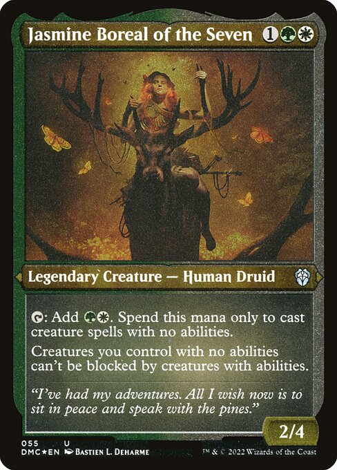 Jasmine Boreal of the Seven (55) [Dominaria United Commander]