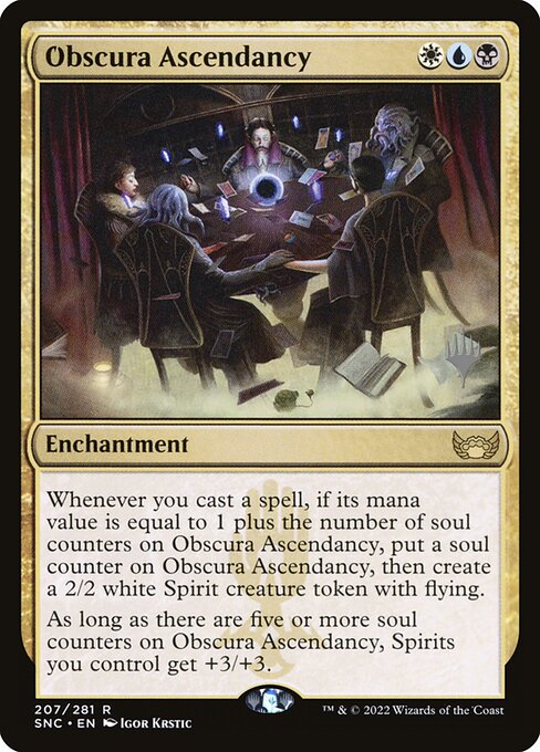 Obscura Ascendancy (207p) [Streets of New Capenna Promos]