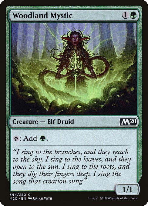 Woodland Mystic (344) [Core Set 2020]