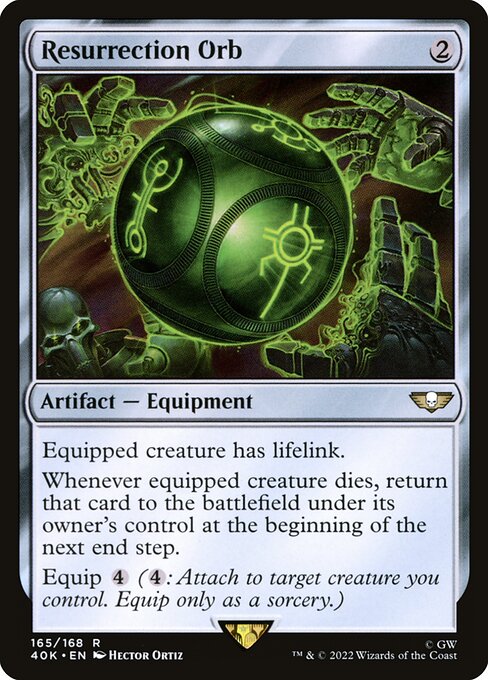 Resurrection Orb (165) [Warhammer 40,000 Commander]