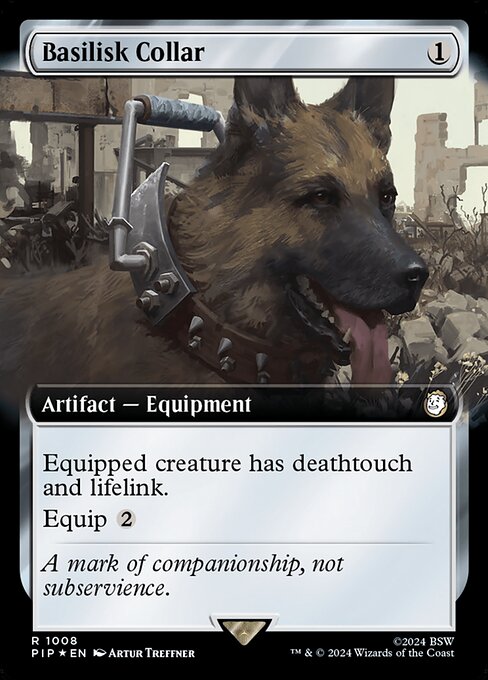 Basilisk Collar (1008) [Fallout] [Extended Art]