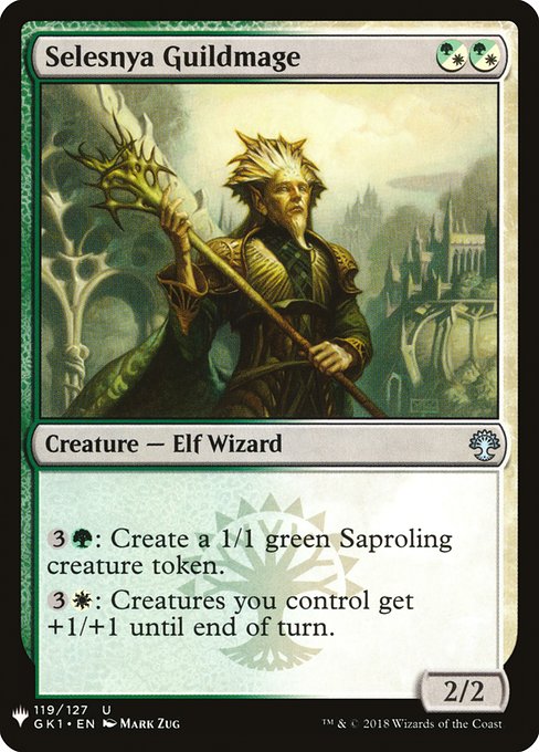 Selesnya Guildmage (GK1-119) [The List]