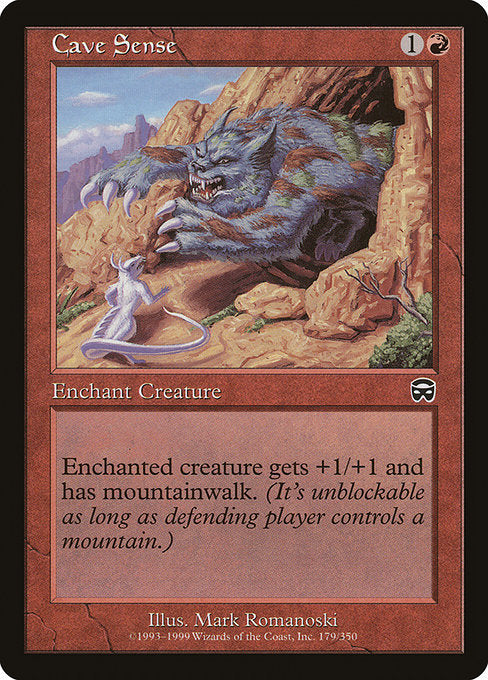 Cave Sense (179) [Mercadian Masques]