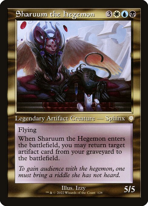 Sharuum the Hegemon (128) [The Brothers' War Commander]