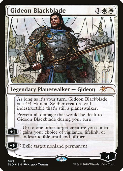 Gideon Blackblade (503) [Secret Lair Drop]