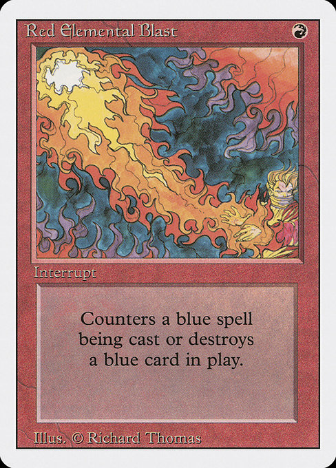Red Elemental Blast (171) [Revised Edition]