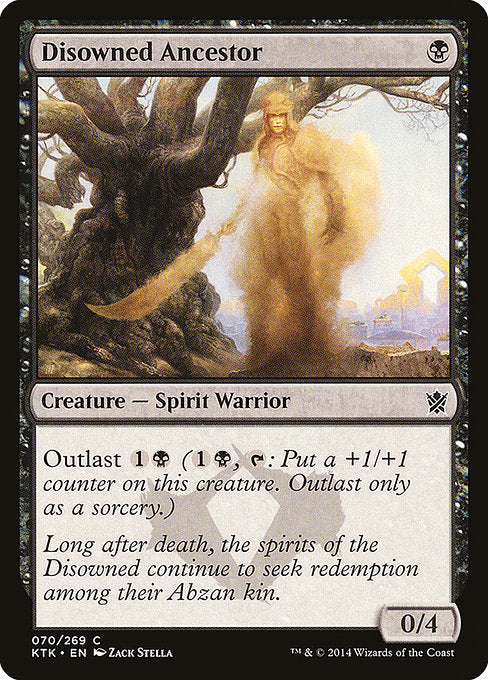 Disowned Ancestor (70) [Khans of Tarkir]