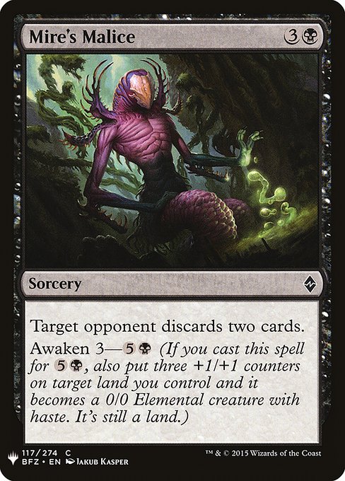Mire's Malice (BFZ-117) [The List]