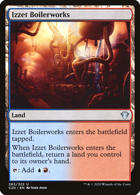 Izzet Boilerworks (283) [Commander 2020]