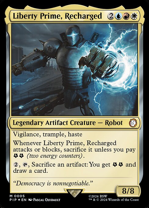 Liberty Prime, Recharged (5) [Fallout]