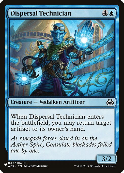 Dispersal Technician (AER-32) [The List]