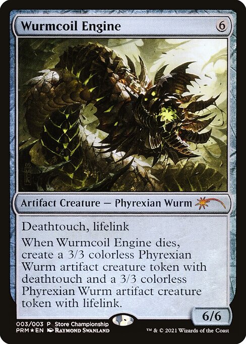 Wurmcoil Engine (3) [Wizards Play Network 2021]