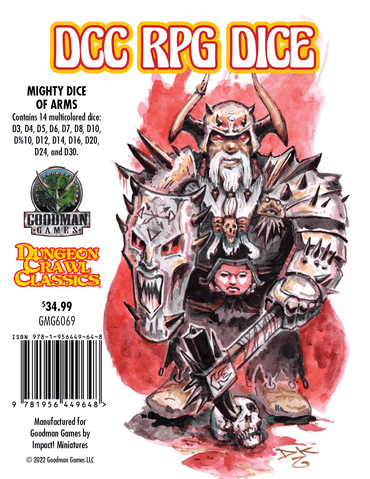Dungeon Crawl Classics Mighty Dice of Arms image 0
