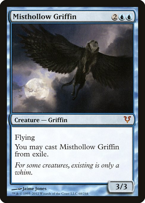 Misthollow Griffin (68) [Avacyn Restored]