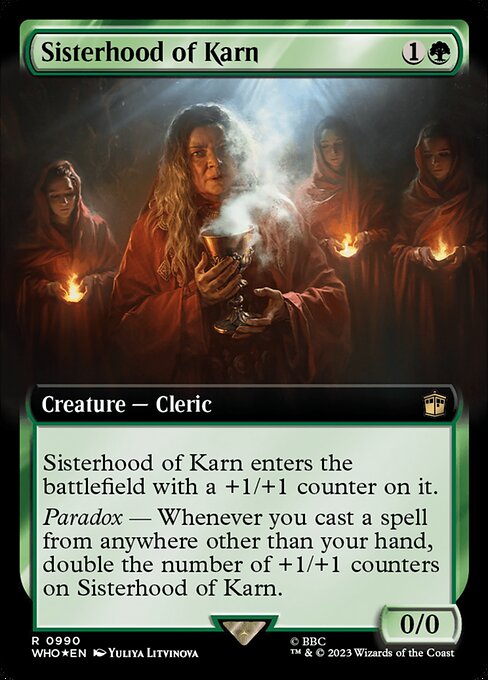Sisterhood of Karn (990) [Doctor Who] [Extended Art]