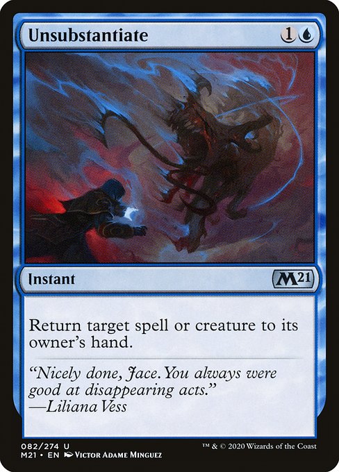 Unsubstantiate (82) [Core Set 2021]