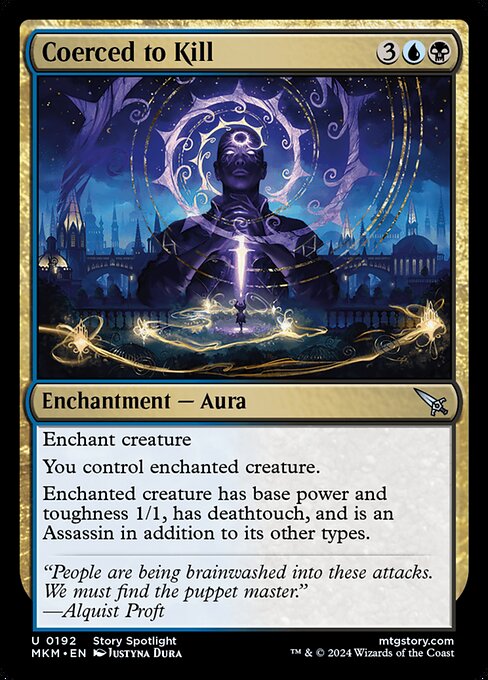 Coerced to Kill (192) [Murders at Karlov Manor]