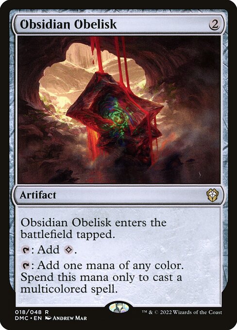 Obsidian Obelisk (18) [Dominaria United Commander]
