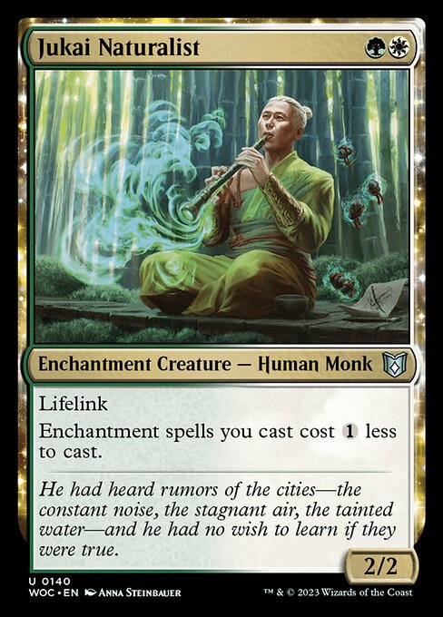 Jukai Naturalist (140) [Wilds of Eldraine Commander]