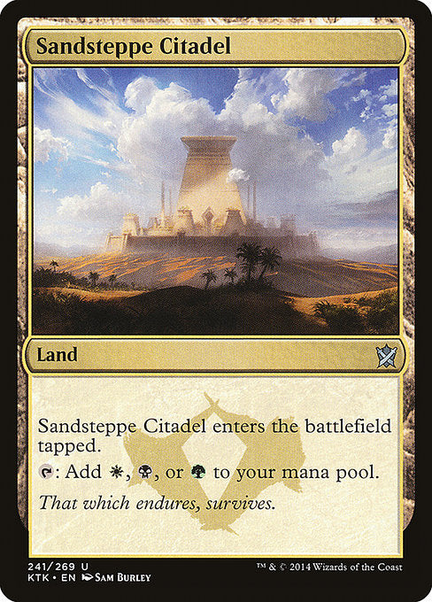 Sandsteppe Citadel (241) [Khans of Tarkir]