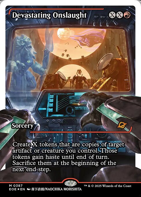 Devastating Onslaught (387) [Edge of Eternities]