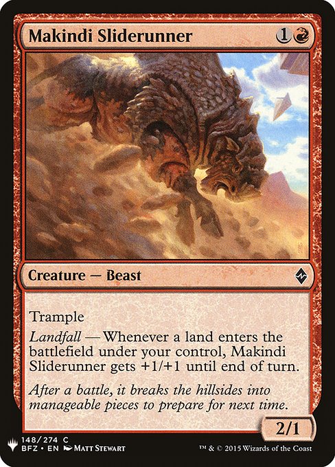 Makindi Sliderunner (BFZ-148) [The List]