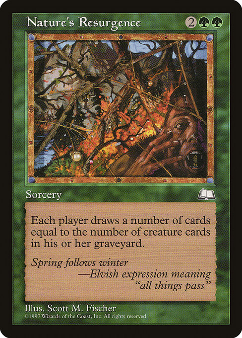 Nature's Resurgence (137) [Weatherlight]