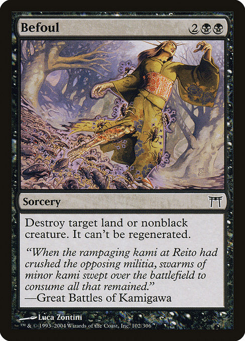 Befoul (102) [Champions of Kamigawa]