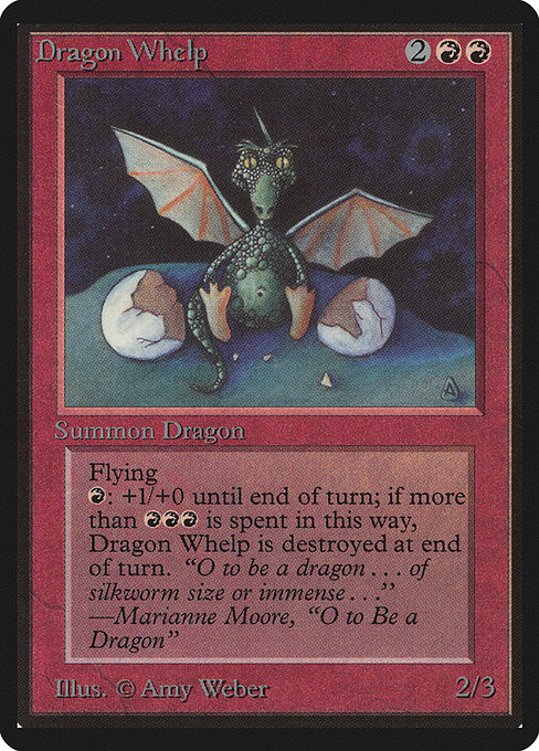 Dragon Whelp (142) [Limited Edition Beta]