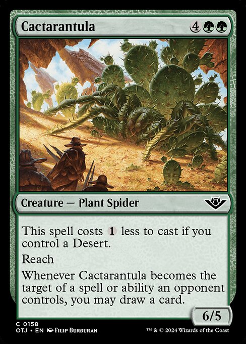 Cactarantula (158) [Outlaws of Thunder Junction]