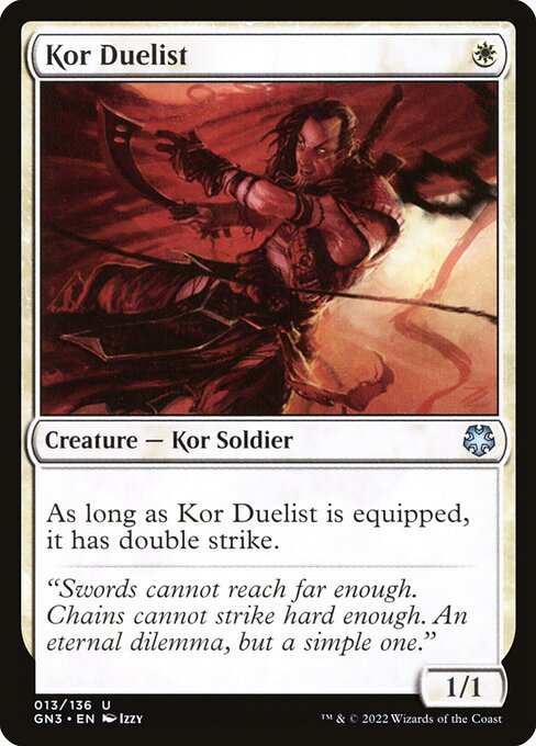 Kor Duelist (13) [Game Night: Free-for-All]