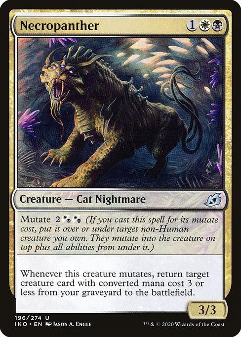 Necropanther (196) [Ikoria: Lair of Behemoths]