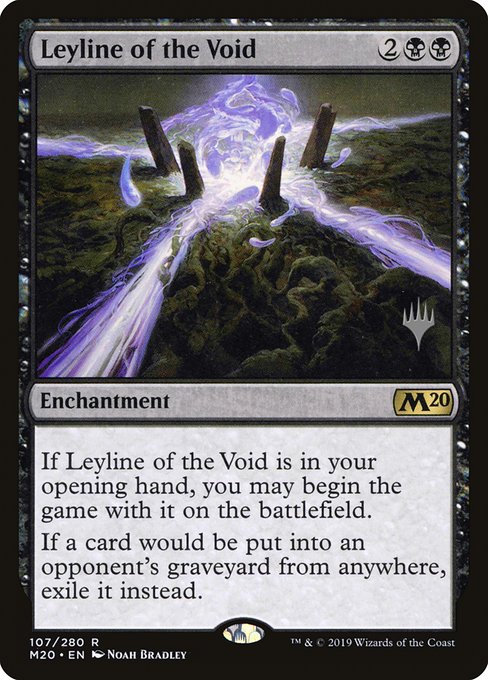 Leyline of the Void (107p) [Core Set 2020 Promos]