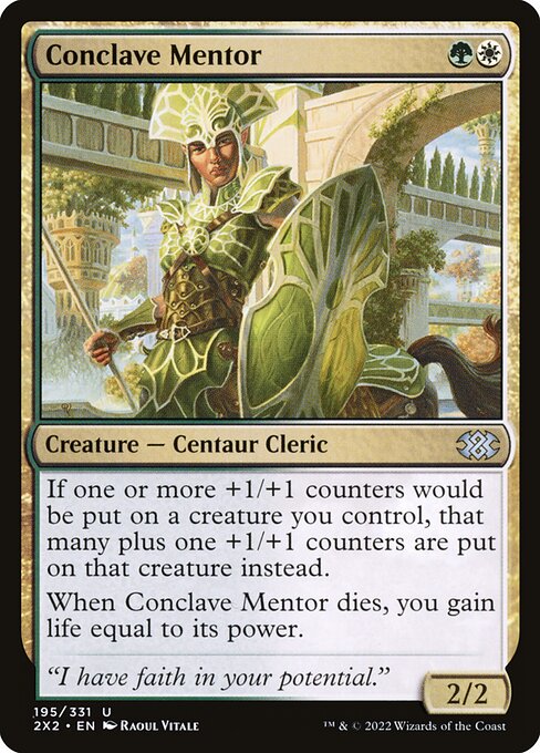 Conclave Mentor (195) [Double Masters 2022]