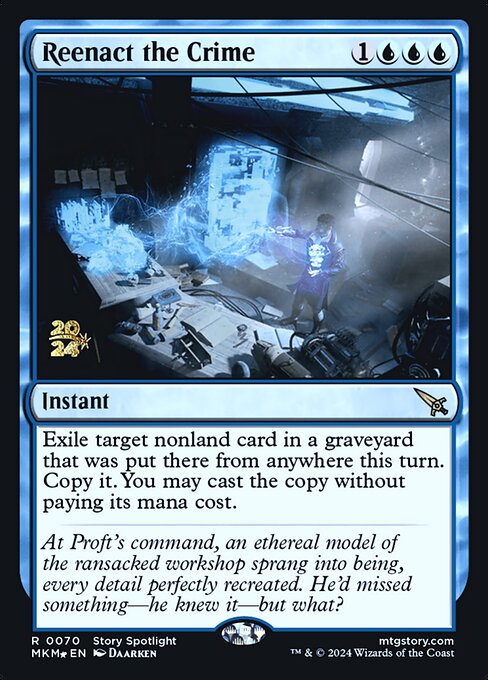 Reenact the Crime (70s) [Murders at Karlov Manor Promos]