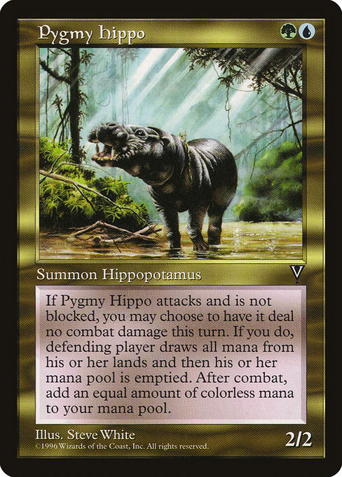 Pygmy Hippo (133) [Visions]