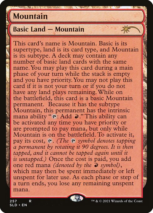 Mountain (257) [Secret Lair Drop]