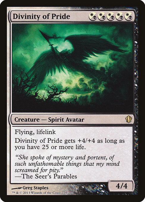Divinity of Pride (228) [Commander 2013]