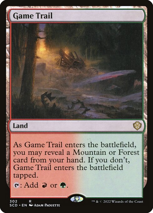 Game Trail (302) [Starter Commander Decks]